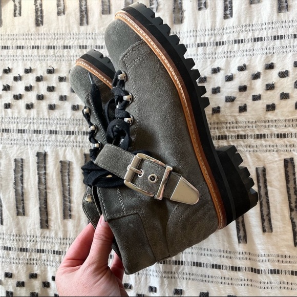 Marc fisher indre lug sole boots chunky hiking fashion 6 - Picture 10 of 11